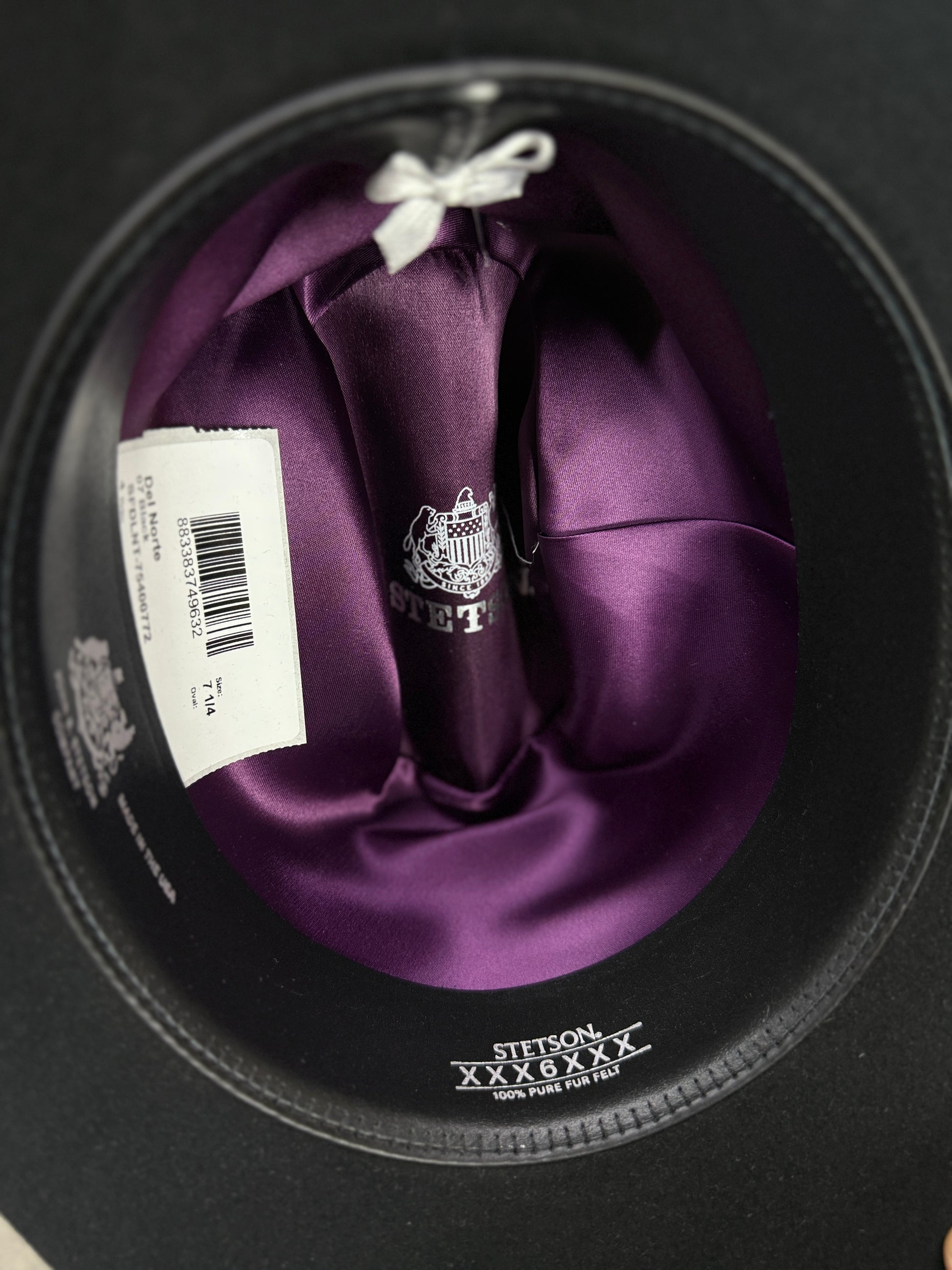 STETSON 6X Negro